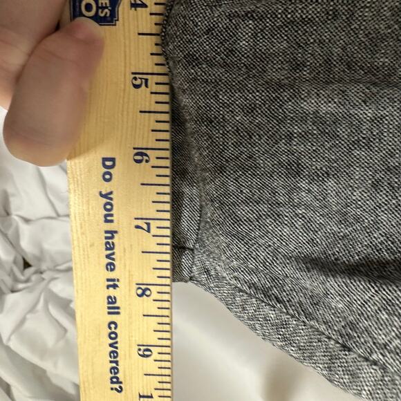 Jones New York Black Heathered Linen Pants‎ Plus Sz 1X Career Essential - Picture 10 of 10